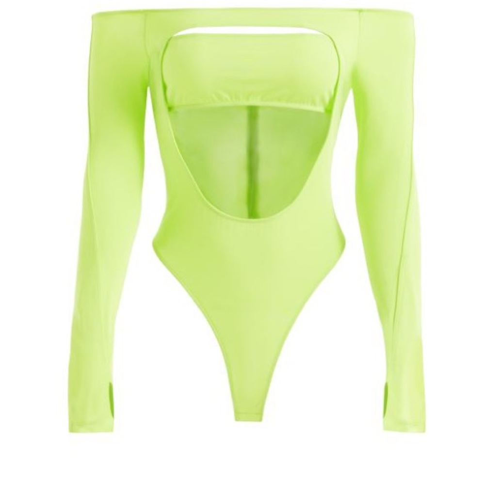 Mugler H&M cut out bodysuit